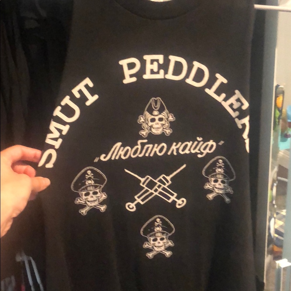 Vintage punk rock Smut Peddlers sleeveless shirt